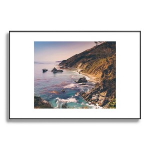 Bethany Young Photography Big Sur Pacific Coast Highway 24"x36" Black Metal Framed Art Print - Deny Designs - 1 of 4