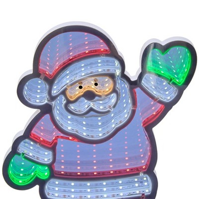 The Lakeside Collection LED Infinity Mirror Holiday Silhouettes