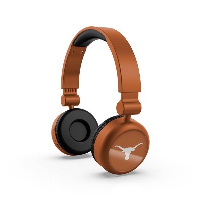 NCAA Texas Longhorns Bluetooth Wireless Over-Ear Headphones