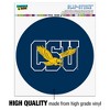 Coppin State University Primary Logo Automotive Car Window Locker Circle Bumper Sticker - 3 of 4
