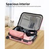 SKONYON Carry On Luggage 20" Luggage, 3-Piece Hard Shell Luggage Set with TSA Lock（Rose Gold） - 4 of 4