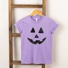 The Juniper Shop Watercolor Jack-O-Lantern Face Youth Short Sleeve Tee - 2 of 3