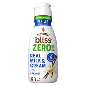 Natural Bliss Zero Added Sugar Vanilla Creamer - 32 fl oz - 1 of 4