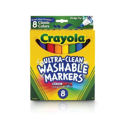 Crayola Ultra-Clean Washable Markers Wedge Tip 58-7208