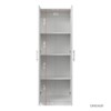 SKRAN High wardrobe and kitchen cabinet with 2 doors and 3 partitions to separate 4 storage spaces - 4 of 4