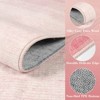 Lahome Abstract Ombre Plush Area Rug – Soft Gradient Accent with Non-Slip Backing - 4 of 4