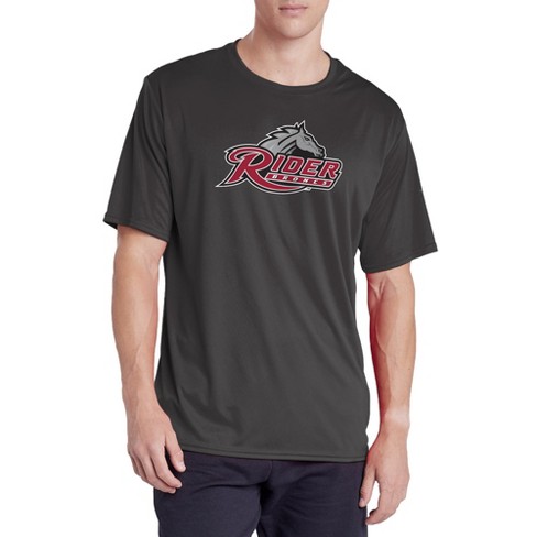 Rider University Adult Sport Active T-Shirt Primary Logo, Athletic Heather - image 1 of 4