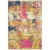 Modern Abstract Rug Washable Rug Living Room Rug Soft Colorful Rug Non Slip Low Pile Indoor Floor Carpet - 3 of 4