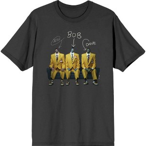 Beetlejuice Beetlejuice Yellow Suit Zombies Men's Crew Neck Short Sleeve Tee - 1 of 2