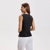 Women's Square Neck Sleeveless Front Bow Tie Closure Vest Top - A New Day™ - 2 of 4