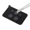 Unique Bargains Phone Camera Cover 5H Glossy Camera Lens Protector Glass Black 1Pcs - 2 of 4