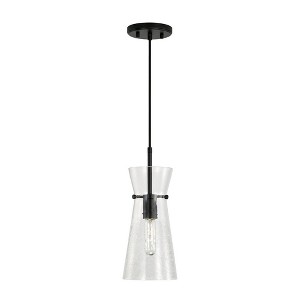 Capital Lighting Mila 1 - Light Pendant in  Matte Black - 1 of 1