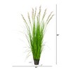Nearly Natural 5.5-ft Plume Grass Artificial Plant - 2 of 3