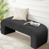 47"Entryway Shoe Bench,Chenille Bench Seating,Breakfast Nook Bench,Bench Seating,Window Bench In The Living Room,Bedroom,Apartment-Cuddlewood - 2 of 4