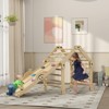 Infurnic Baby Activity Gyms, Indoor Toddler Climbing Toys with Ramp and Seesaw, 4-in-1 Climbing Toys for Toddlers, Multicolored, 27.6"*11.8"*35" - 2 of 4