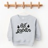 Lil' Goblin Ghosts - Toddler Graphic Sweatshirt and Youth Graphic Sweatshirt - 2 of 3
