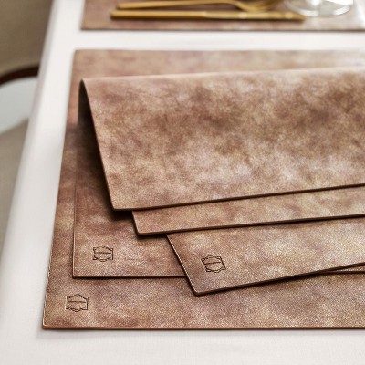 Togas Dunford Gold Placemat Rectangular