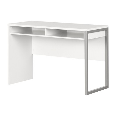 Hourra Work Kids' Desk Pure White - South Shore: Small Desk with Storage, Meets ASTM Standards, Ages 0-9, 5-Year Warranty