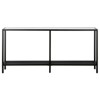 64" Black Bronze Console Table - Henn&Hart - 3 of 4