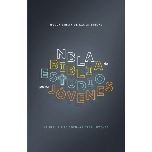 Nbla, Biblia De Estudio Para Jóvenes, Tapa Dura, Azul, Comfort Print ...
