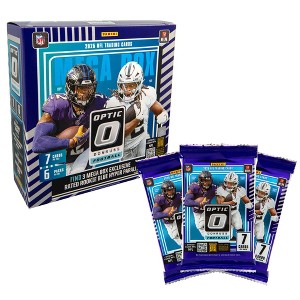 Panini America NFL 2025 Donruss Optic Football Card Mega Box | 6