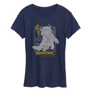 Women's - Avatar: The Last Airbender - Appa Short Sleeve Graphic T-Shirt - 1 of 4