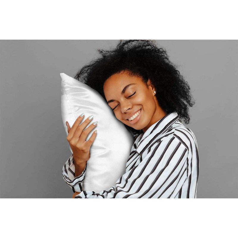 Shopbedding - Satin Pillowcase with Zipper for Hair and Skin, 5 of 7