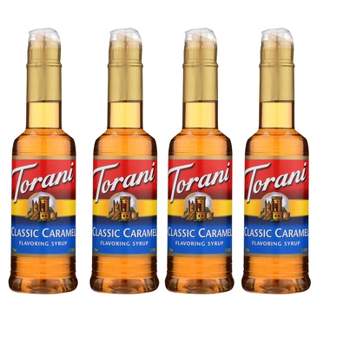 Torani Classic Caramel Flavoring Syrup - Case of 4/12.7 oz