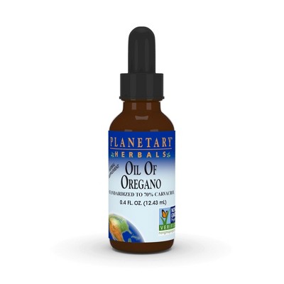 Oil of Oregano by Planetary Herbals  -  0.4 fl oz Liquid