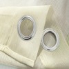 Ramallah Lonnie Grommet Curtain Panel - 54x90", Beige - 2 of 4