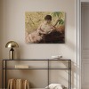 Art Remedy Parisienne reading by Albert Edelfelt Classic Landscape and Portrait Wall Art Unframed - 2 of 4