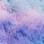 tie-dye blue rainbow