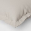 26"x25" Woven Outdoor Deep Seat Back Cushion - Threshold™ - 4 of 4