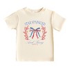 The Juniper Shop Star Spangled And Sassy Coquette Toddler Short Sleeve Tee - 2 of 4