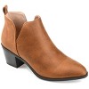 Journee Collection Women's Lola Pull On Stacked Heel Booties - 2 of 4