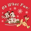 Men's Mickey & Friends Oh What Fun Sled T-Shirt - image 2 of 4