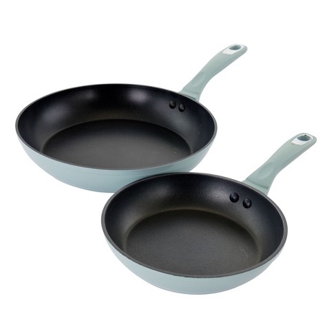 T-fal Simply Cook Nonstick Dishwasher Safe Cookware, 7.5 & 10 Fry Pans,  2pc Set, Black