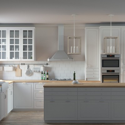 Brushed Nickel 12" Aluminum LED Pendant Light Fixture