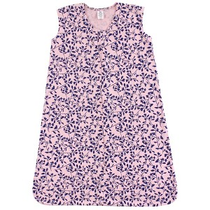 Yoga Sprout Baby Girls Sleeveless Jersey Cotton Sleeping Bag, Sack, Blanket, Fresh Floral - 1 of 1