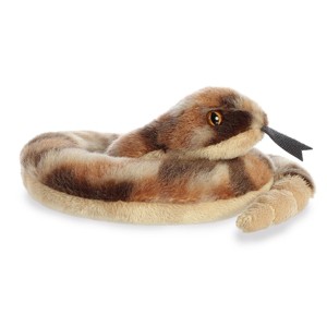 Aurora Mini Flopsie 8" Ruse Rattlesnake Brown Stuffed Animal - 1 of 4