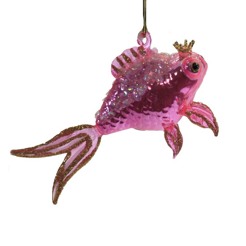 Cody Foster 3.0 Inch Fanciful Goldfish Pet Fish Fresh Water Toilet Tree Ornaments, 3 of 4