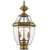 Livex Lighting Monterey 2 - Light Lantern in  Antique Brass - 3 of 4