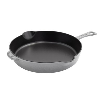 Staub Cast Iron 0.5-qt Baby Wok - Graphite Grey : Target