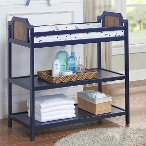 Whisen Safe Suite Baby Changing Table, Matches Crib Quality, with 2 Storage Shelves - 1 of 4