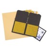 Unique Bargains 3D Handcrafted Pop-Out Funny Greeting Card Black Gold - 3 of 4