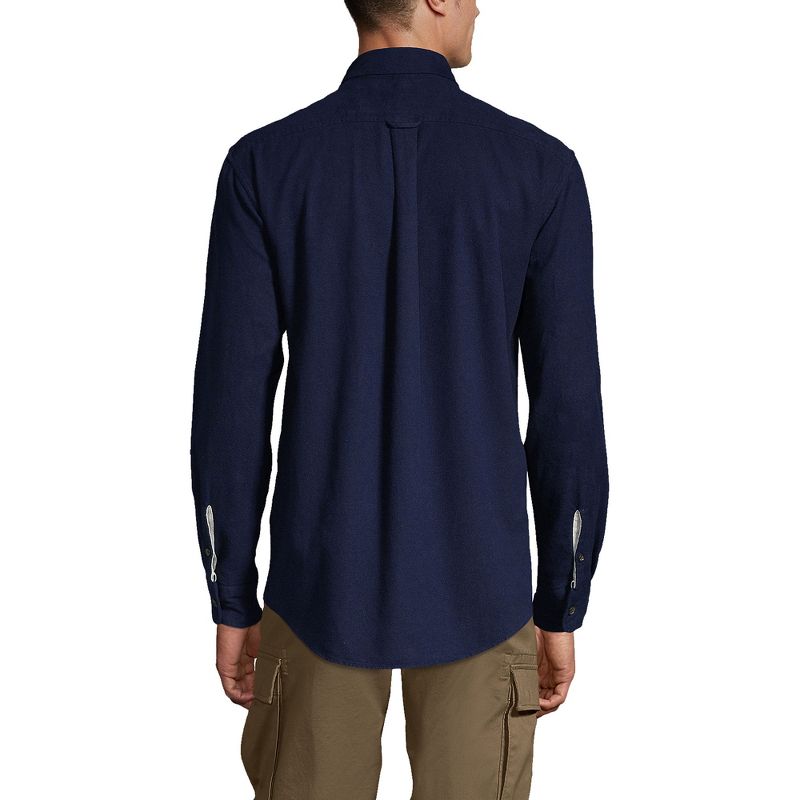 Lands' End Men's Traditional Fit Flagship Flannel Shirt, 2 of 6