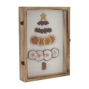 Fruit Tree Shadow Box – 16H – Wood Resin Christmas Wall Decor By Melrose - 1 of 3