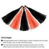 Unique Bargains Party Decoration Reusable Strong Rope Tassel Garland Banner 20 Pcs - 4 of 4