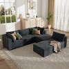 Modern Foam Sofa Beds Sectional Couches For Sale,3 Seater Recliner Sofa,Modular Sofa With Recliner,Free Combination Sofa Couch,Lounge Sofa-Cuddlewood - 2 of 4