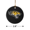 Towson University Tigers Logo Porcelain Holiday Christmas Tree Ornament - 3 of 4